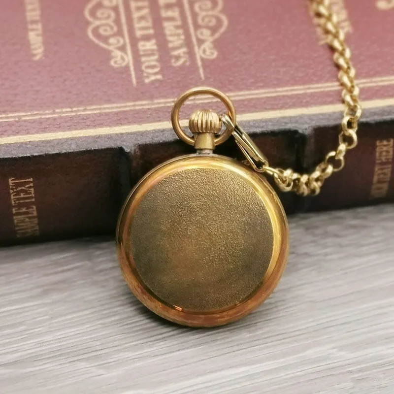 ☀ Vintage, High Quality, Hand Wind, Pocket Watch & Chain.
