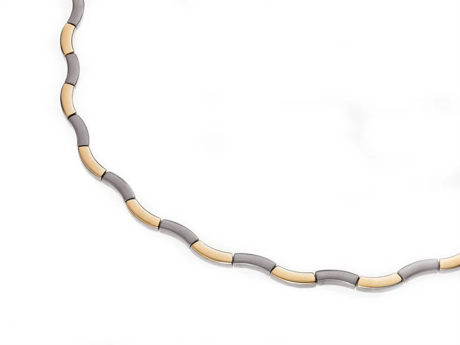 0844-02 Boccia Titanium Necklace
