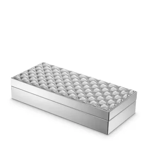 115874 - Box Chaya silver finish
