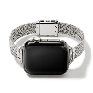12MM Smart Watch Strap in Sterling Silver by John Hardy
