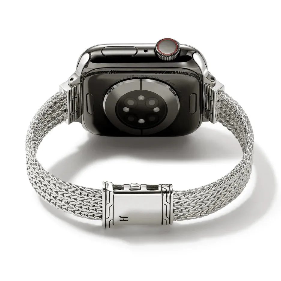 12MM Smart Watch Strap in Sterling Silver by John Hardy