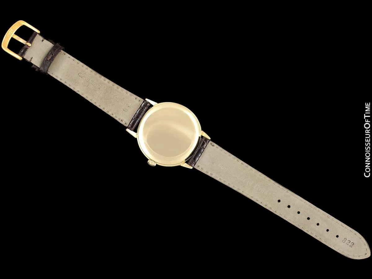 1947 Vintage IWC Mens Large Caliber 89 Handwound Watch with Claw Lugs - 18K Gold