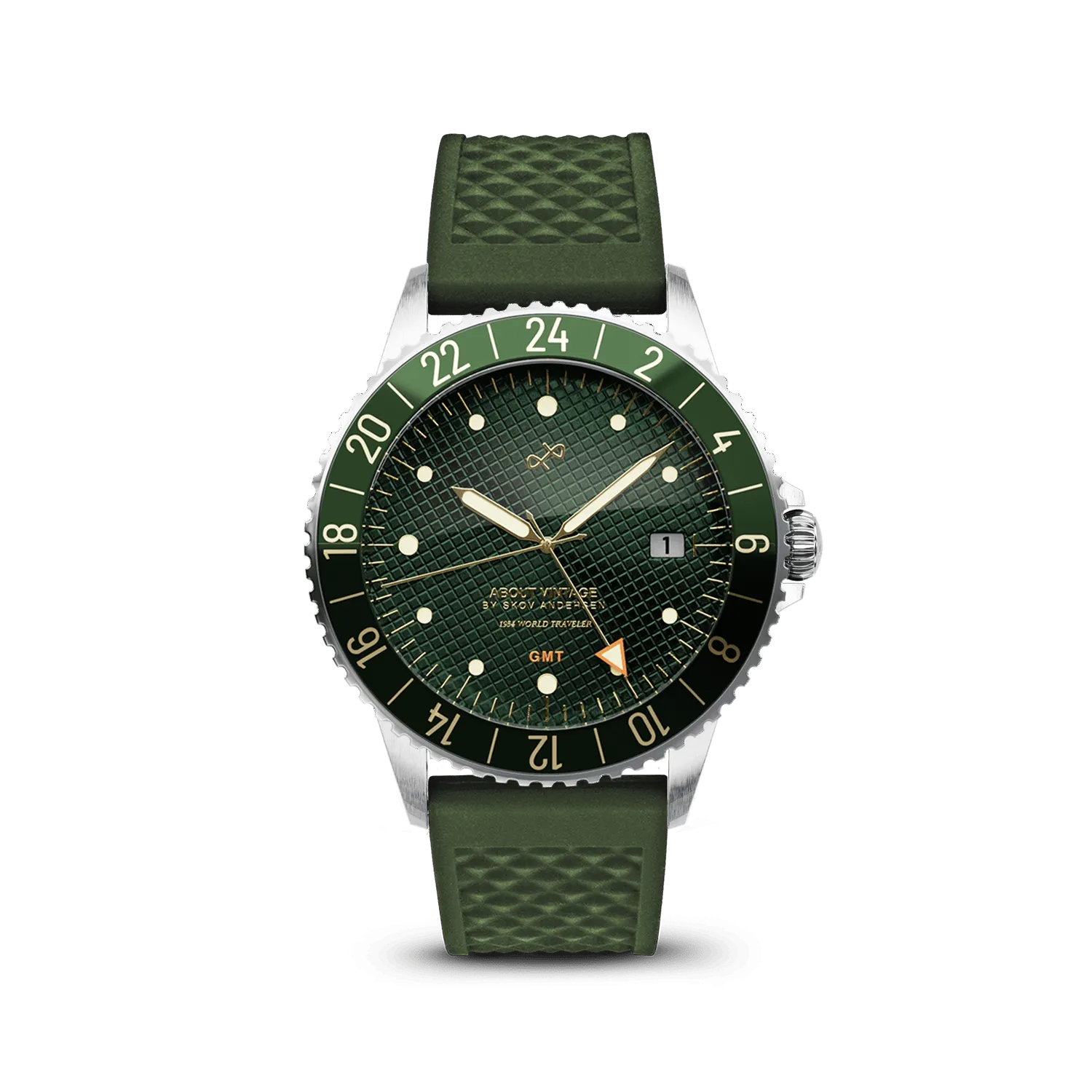 1954 GMT, Steel / Green Turtle