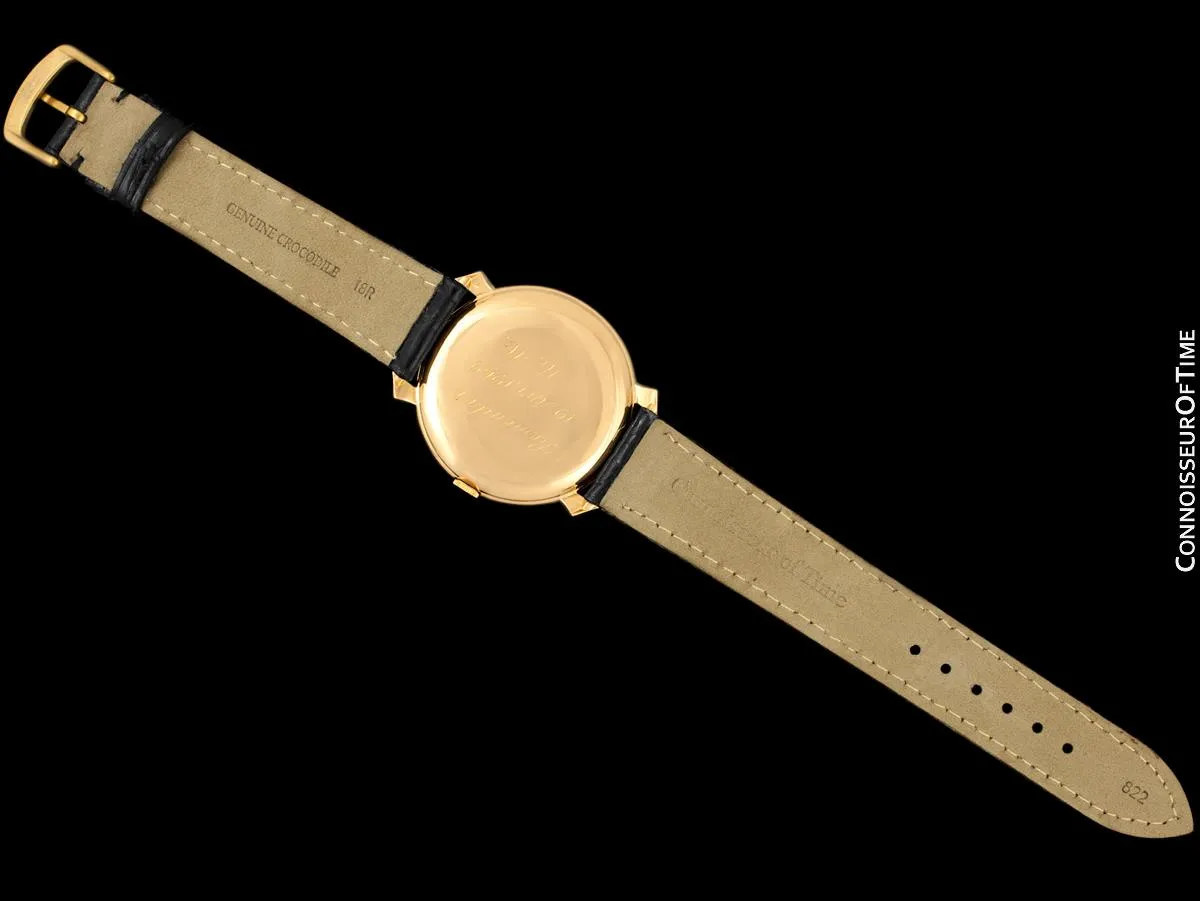 1963 Vintage IWC Mens Large Caliber 89 37mm Watch with Ribbon Lugs - 18K Rose Gold