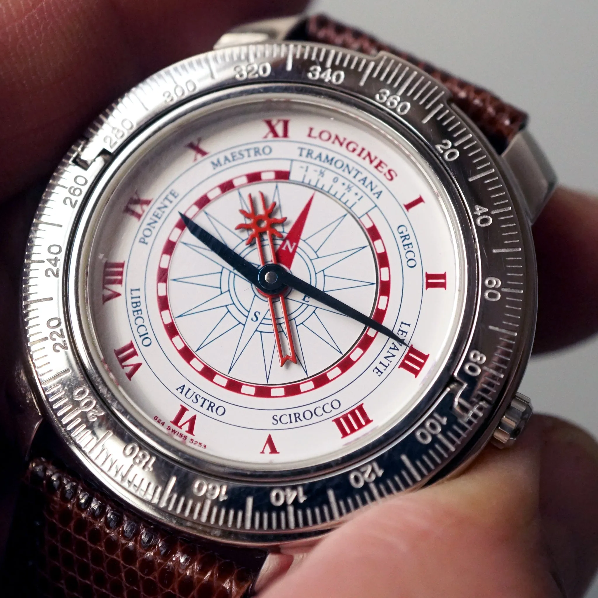 1992 LONGINES CHRISTOBAL C 1492 EDITION AUTOMATIC WATCH