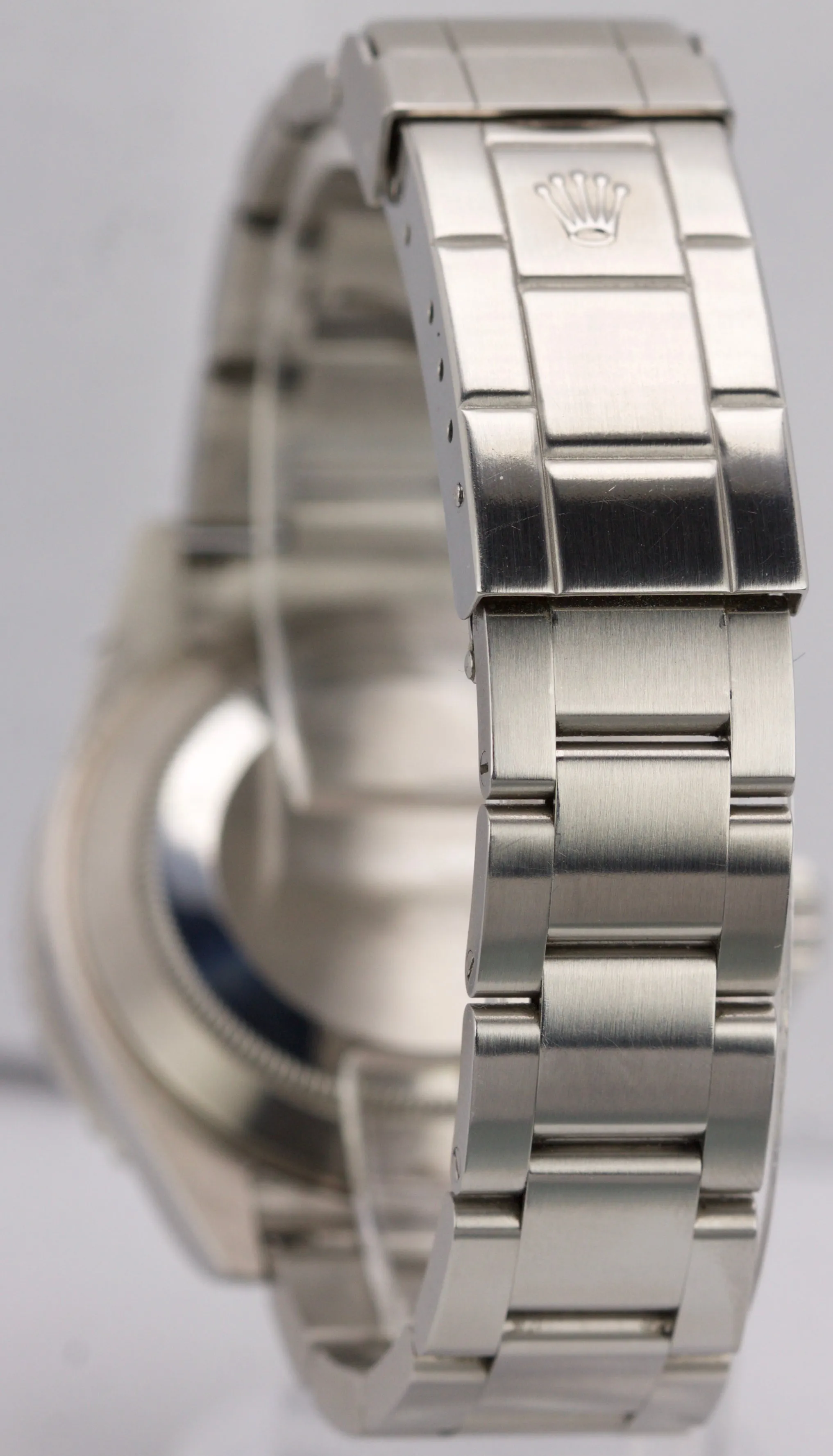2008 UNPOLISHED ENGRAVED Rolex Submariner Kermit Green Anniversary Watch 16610LV