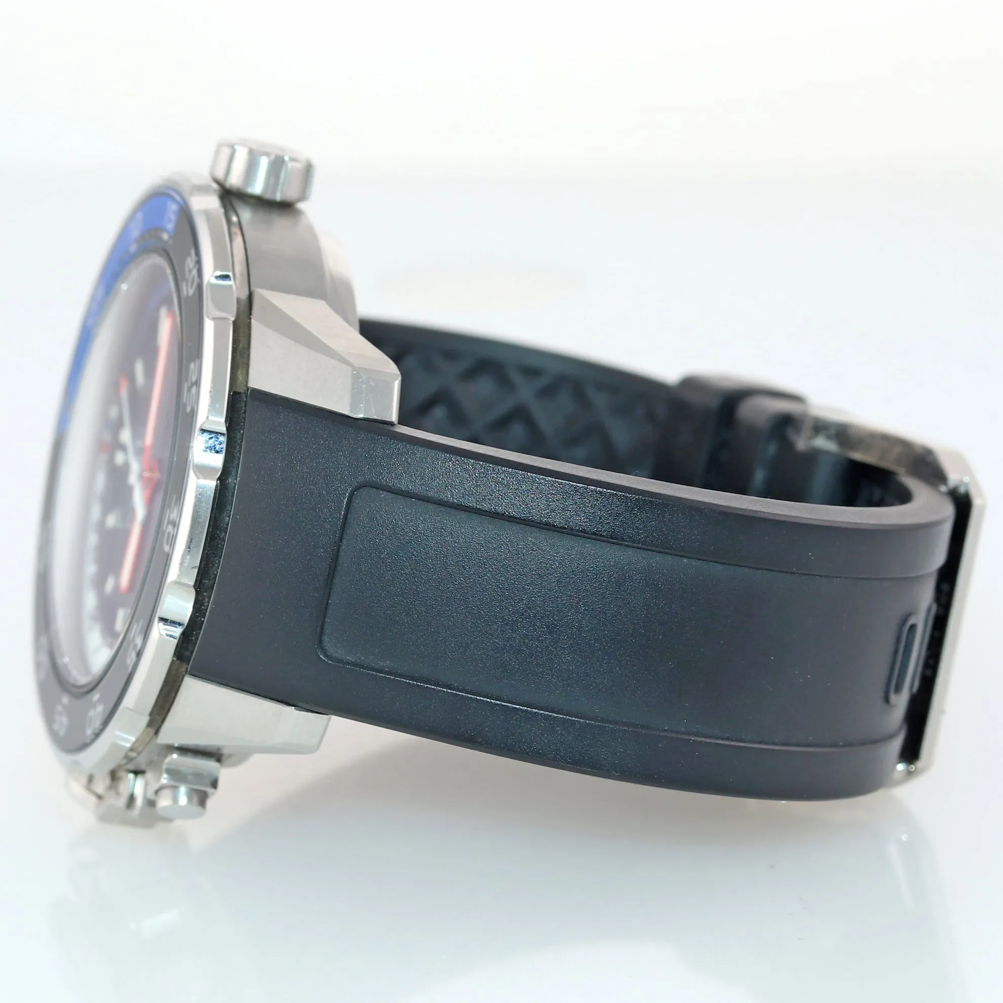 2014 PAPERS IWC Aquatimer Deep Two 3547-02 Steel Black Date 46mm Dive Watch