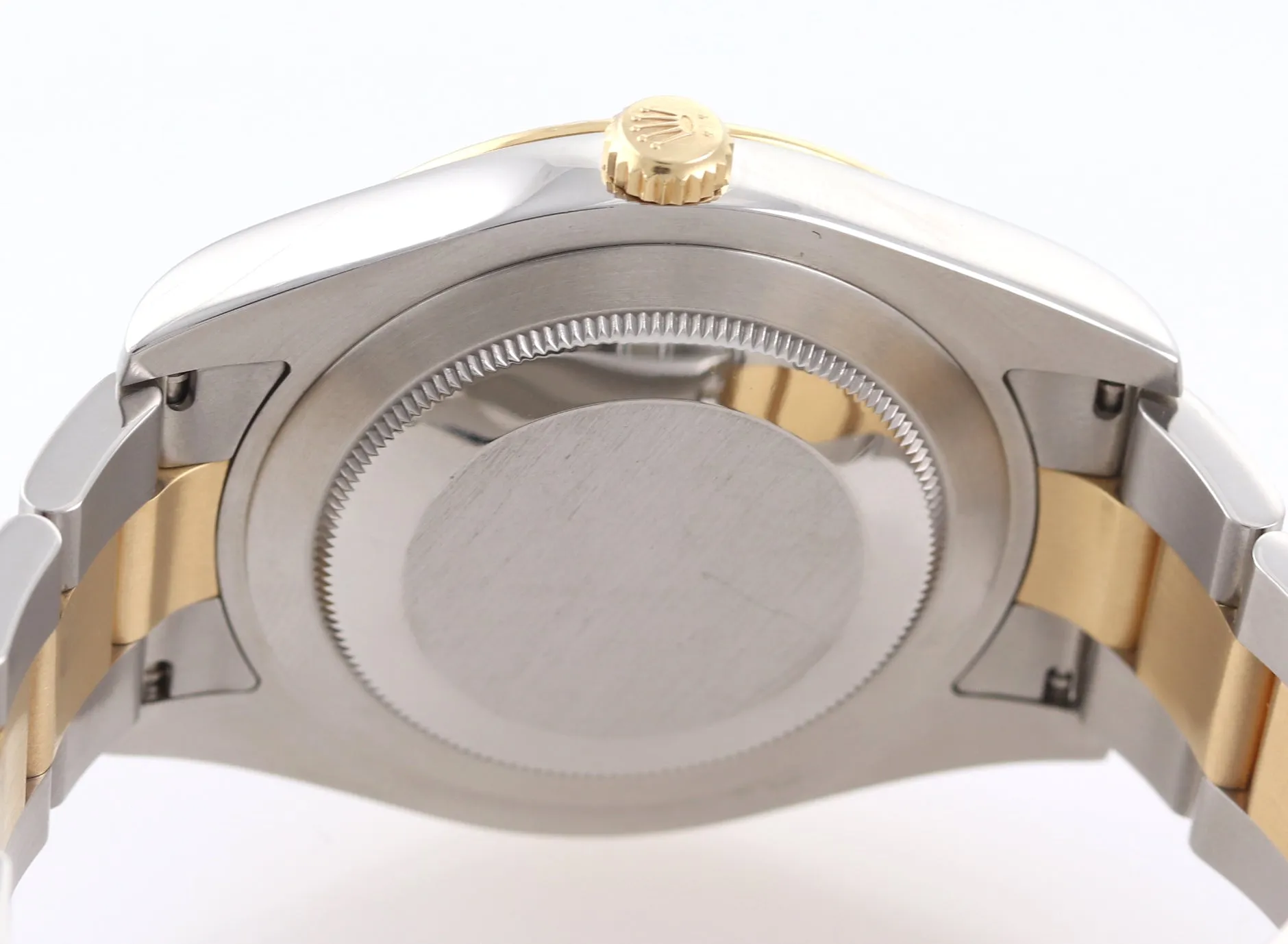 2014 PAPERS Rolex Datejust 2 Wimbledon Slate Roman 116333 Two Tone Gold Watch