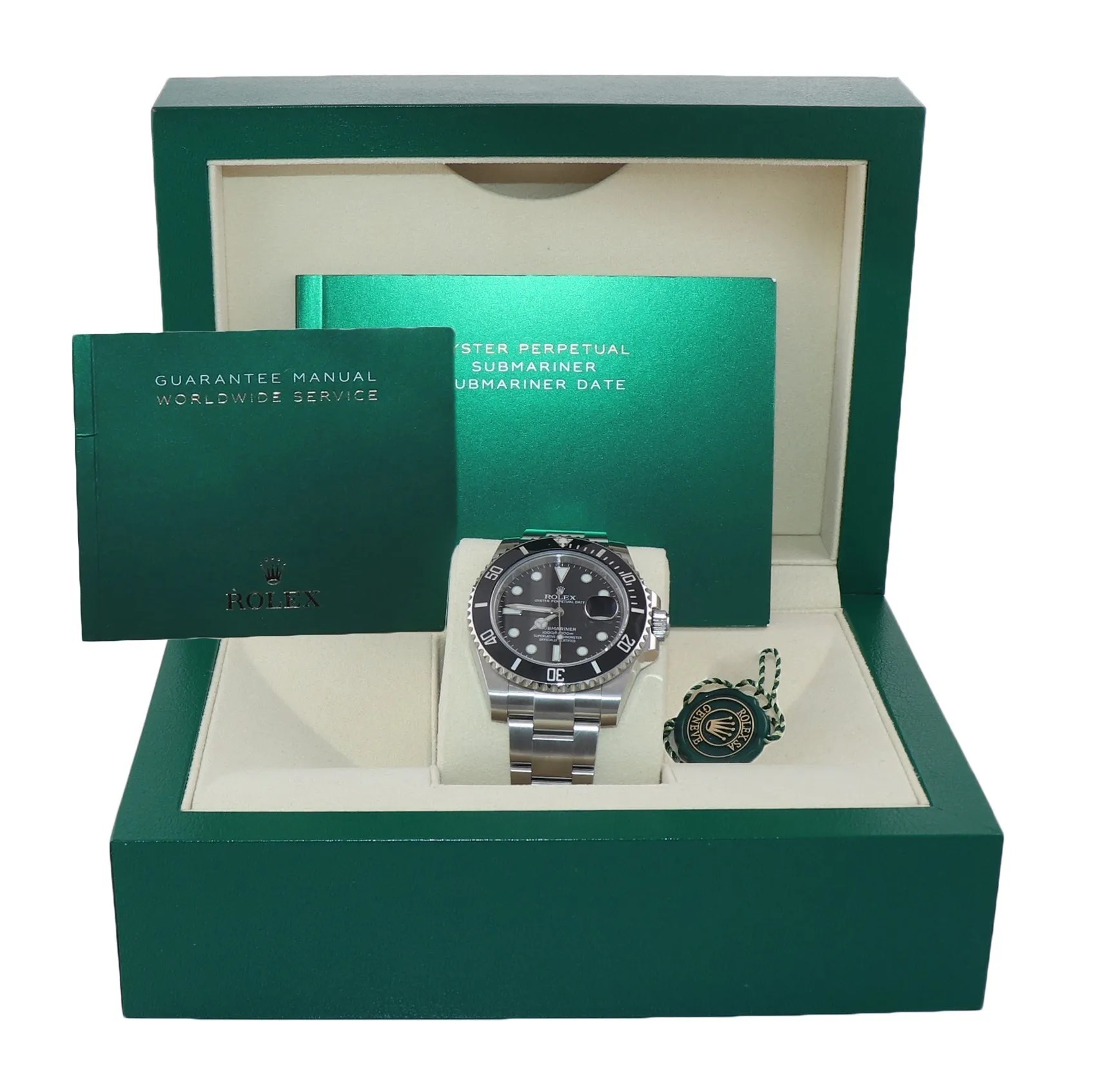 2019 Rolex Submariner Date 116610 Steel Black Ceramic Bezel 40mm Watch Box