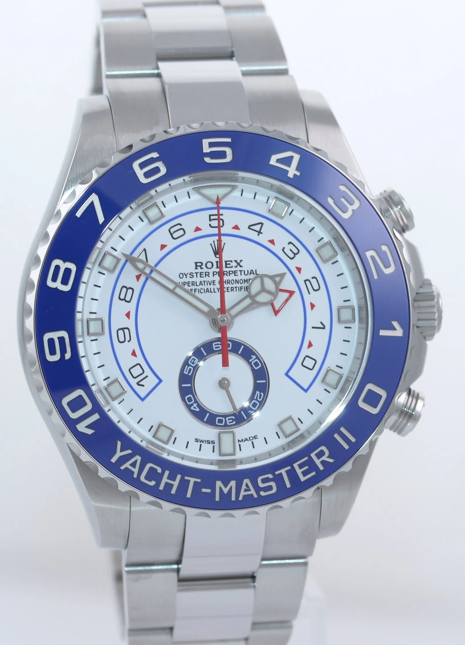 2020-2021 Rolex Yacht-Master 2  Steel Blue 116680 44mm Watch Box