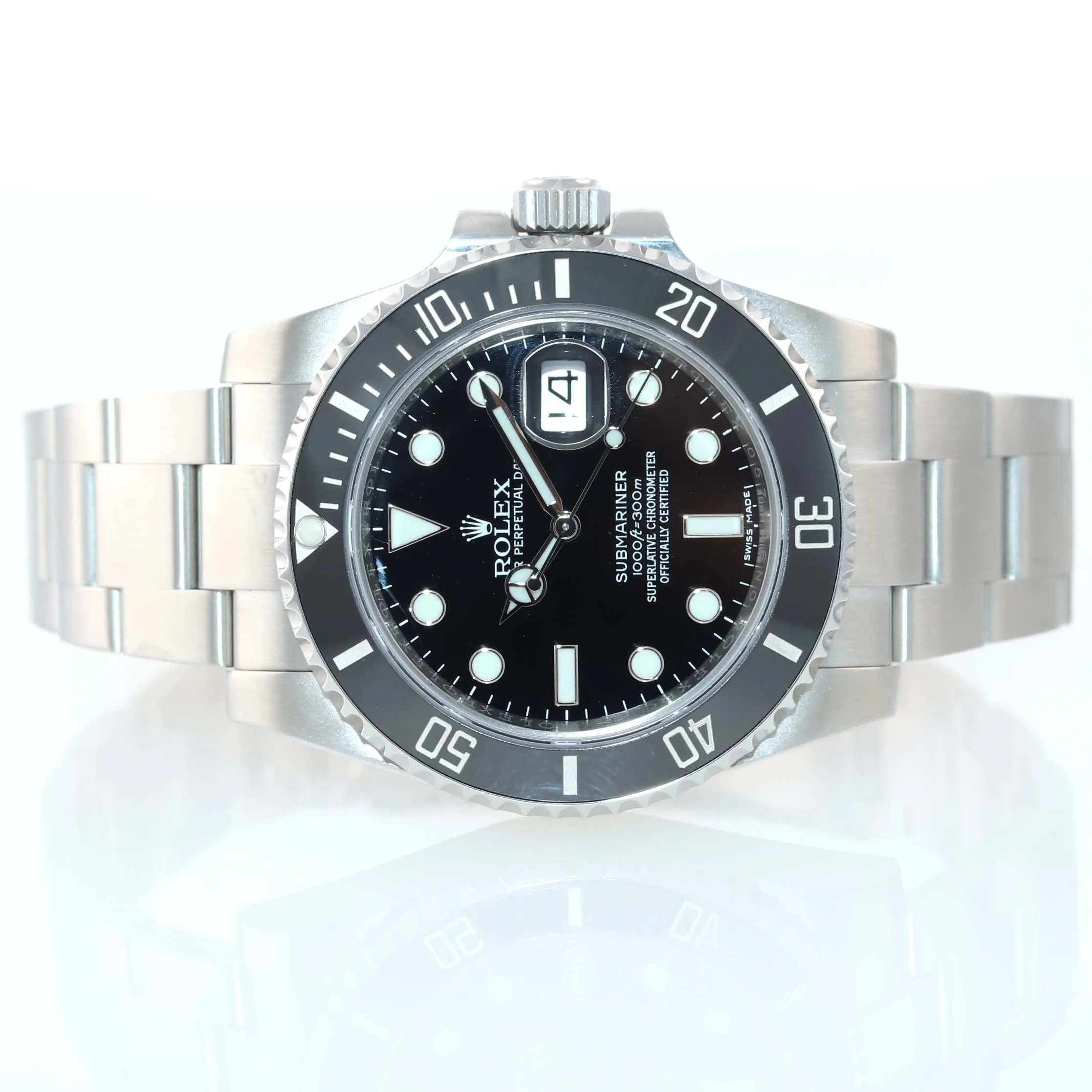 2020 Rolex Submariner Date 116610 Steel Black Dial Ceramic Bezel Watch Box