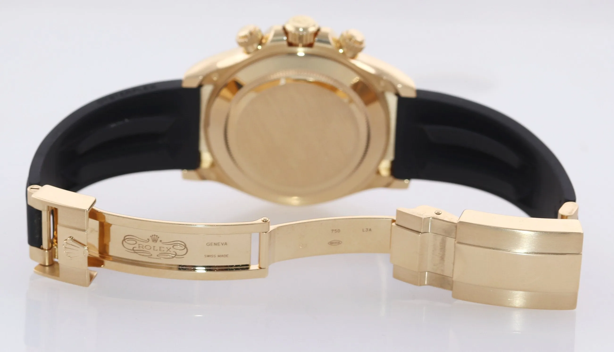 2021 Rolex Daytona 116518LN Yellow Gold Black Paul Newman Ceramic Watch Box