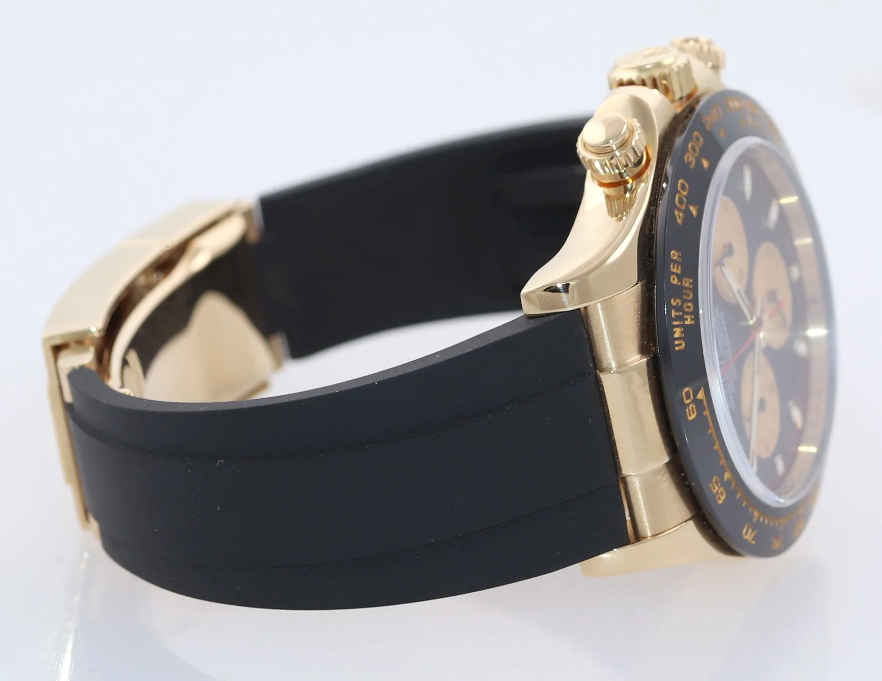 2021 Rolex Daytona 116518LN Yellow Gold Black Paul Newman Ceramic Watch Box
