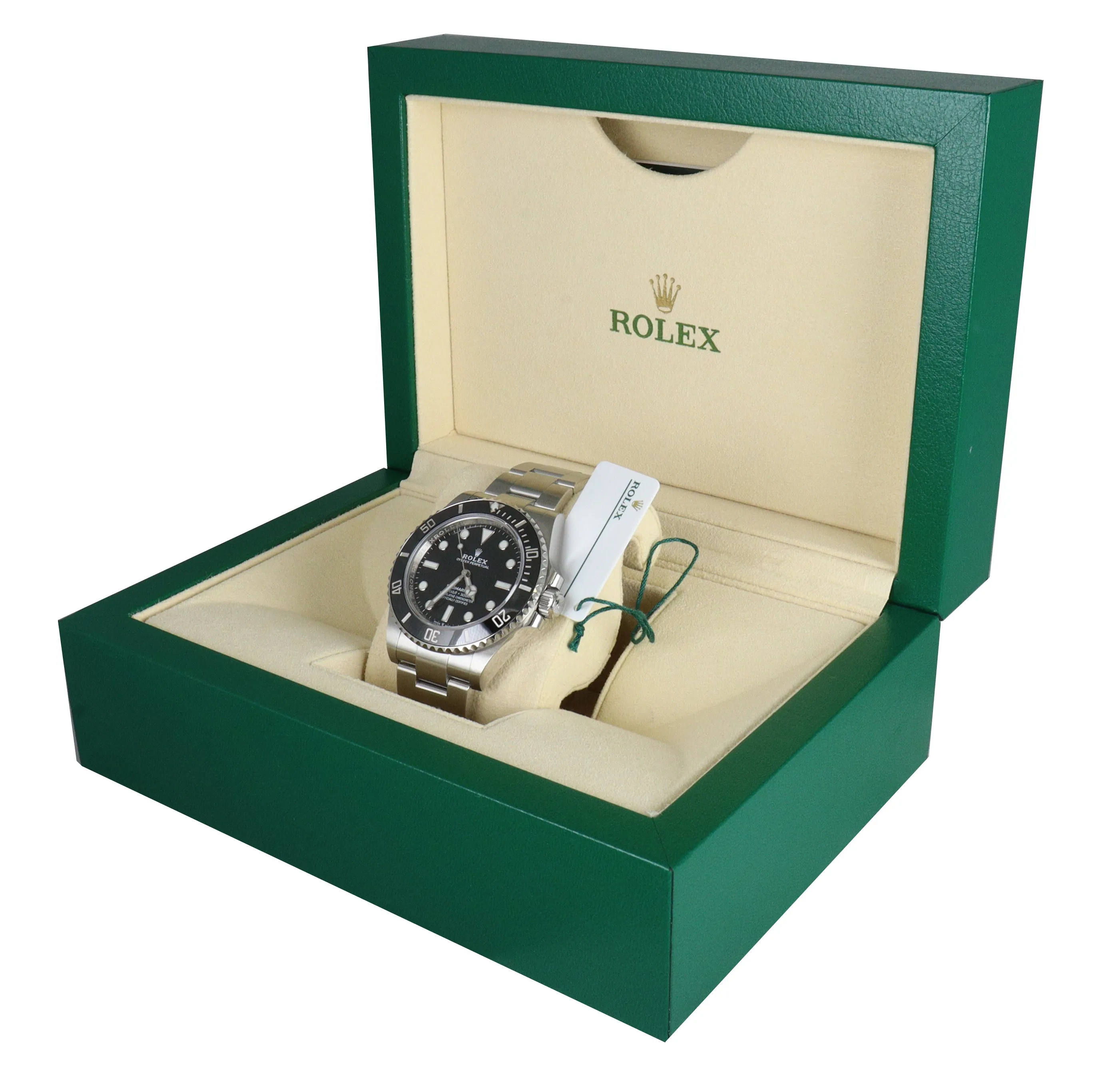 2021 Rolex Submariner 41 No-Date Stainless Black Ceramic 41mm 124060 B P Watch