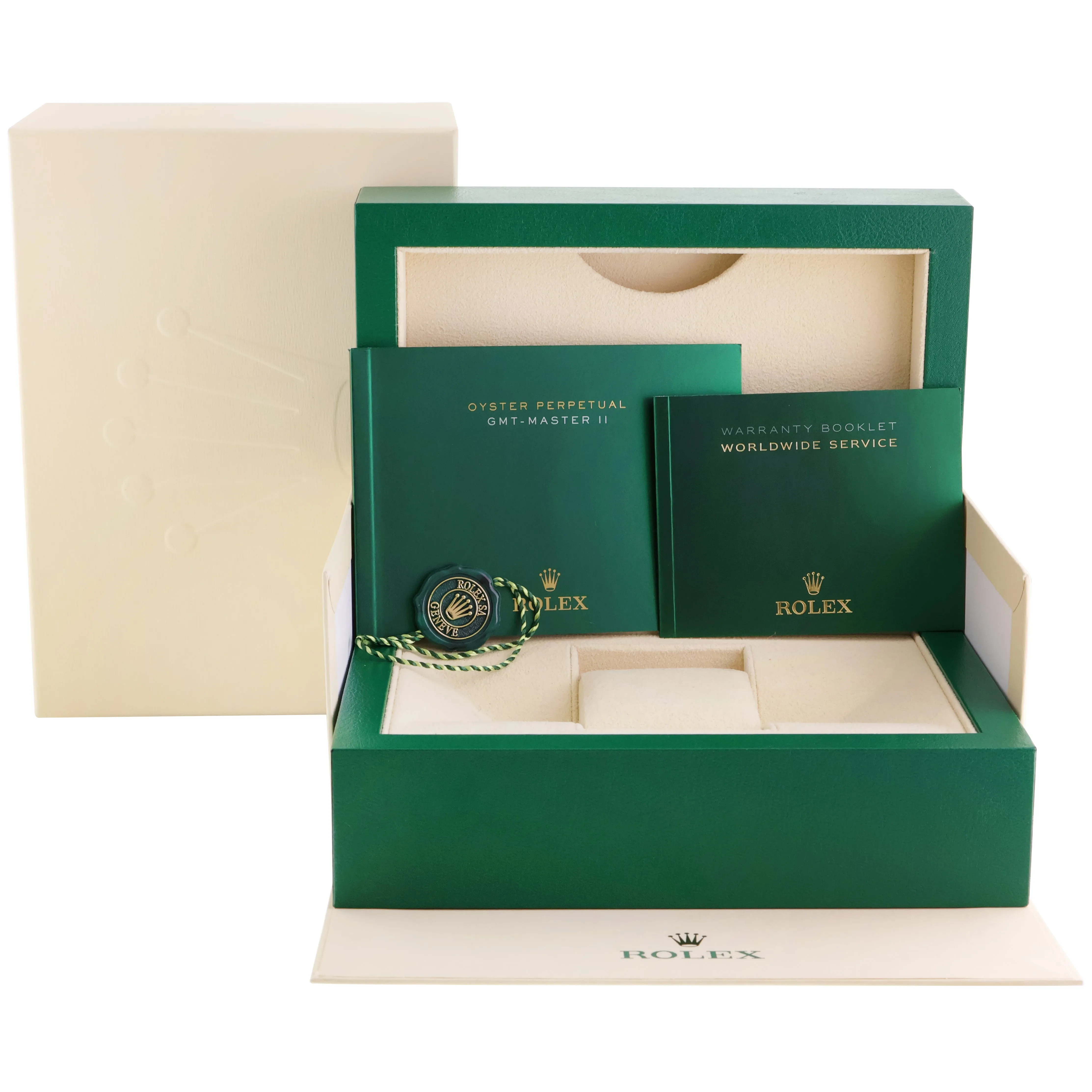 2022 MINT Rolex GMT Master PEPSI Red Blue Jubilee Ceramic 126710 Watch Box