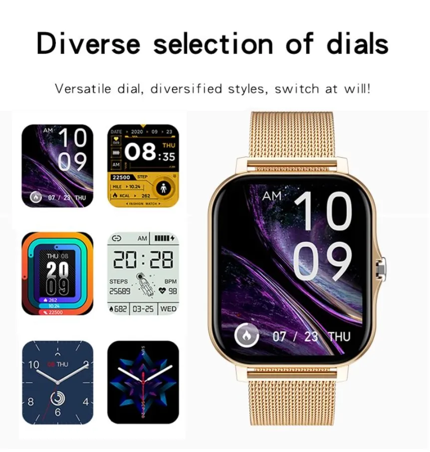 2023 Smart Watch - Touch Screen - Sports - Waterproof - Bluetooth - Medical (SPECIAL)