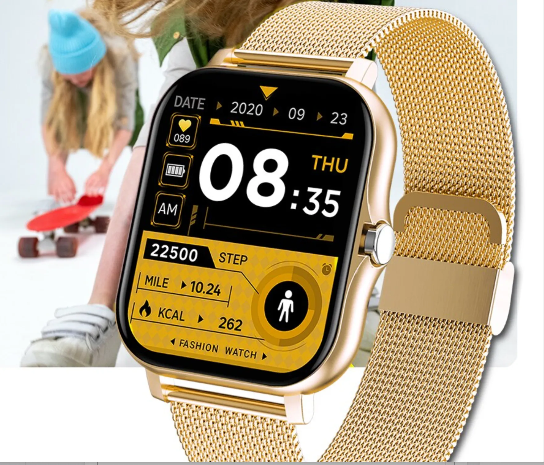 2023 Smart Watch - Touch Screen - Sports - Waterproof - Bluetooth - Medical (SPECIAL)