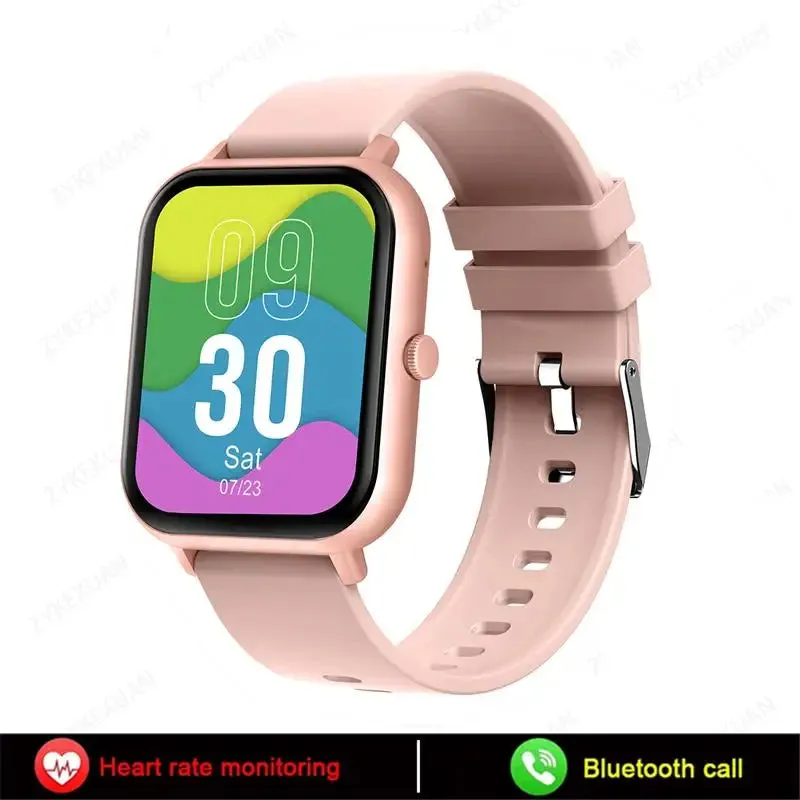 2024 New Bluetooth Call Smart Watch Women Men Heart Rate Blood Oxygen Voice Assistant 100 Sports Ladies Smartwatch For Xiaomi