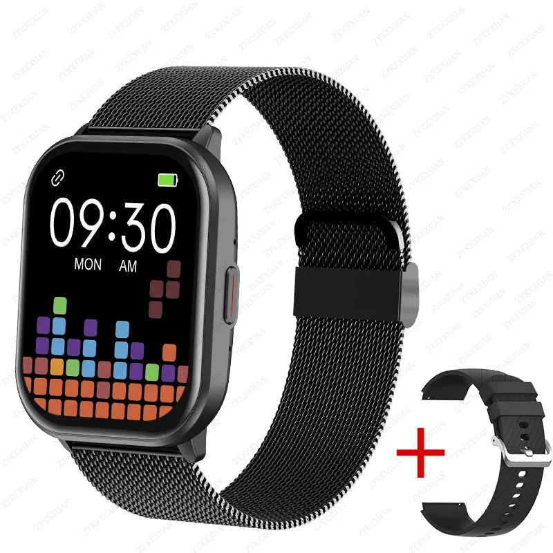 2024 New Bluetooth Call Smart Watch Women Men Heart Rate Blood Oxygen Voice Assistant 100 Sports Ladies Smartwatch For Xiaomi