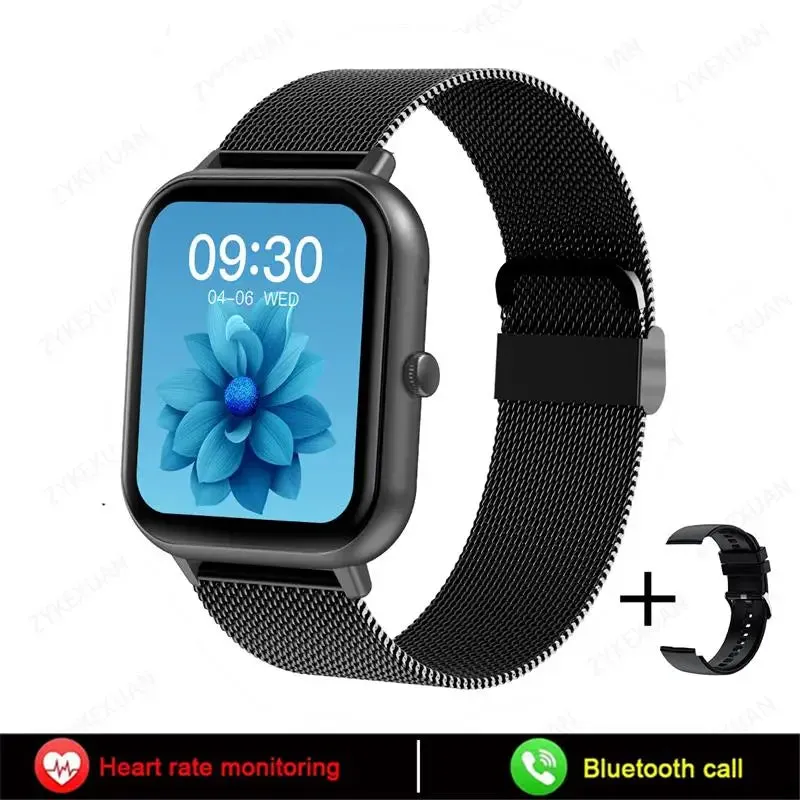 2024 New Bluetooth Call Smart Watch Women Men Heart Rate Blood Oxygen Voice Assistant 100 Sports Ladies Smartwatch For Xiaomi
