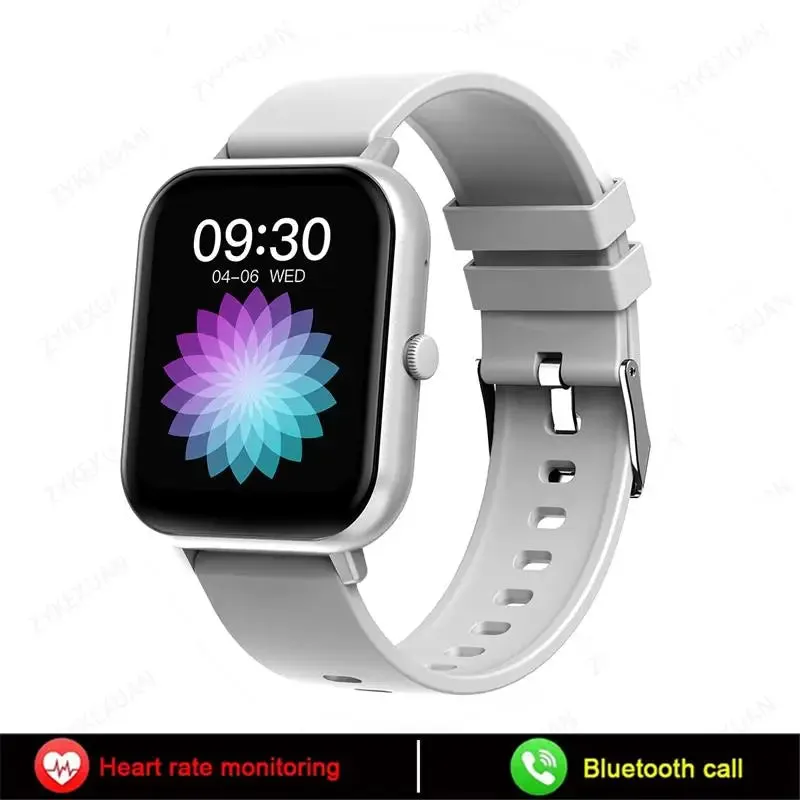 2024 New Bluetooth Call Smart Watch Women Men Heart Rate Blood Oxygen Voice Assistant 100 Sports Ladies Smartwatch For Xiaomi