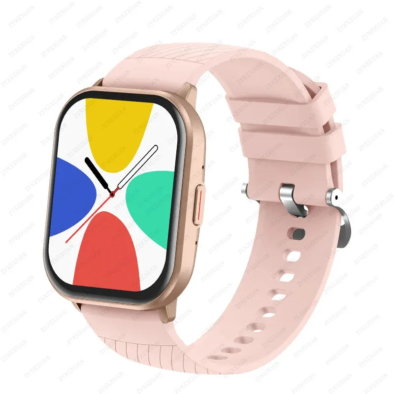 2024 New Bluetooth Call Smart Watch Women Men Heart Rate Blood Oxygen Voice Assistant 100 Sports Ladies Smartwatch For Xiaomi