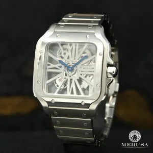 40mm C-Luxury-Watches Santos Skeleton