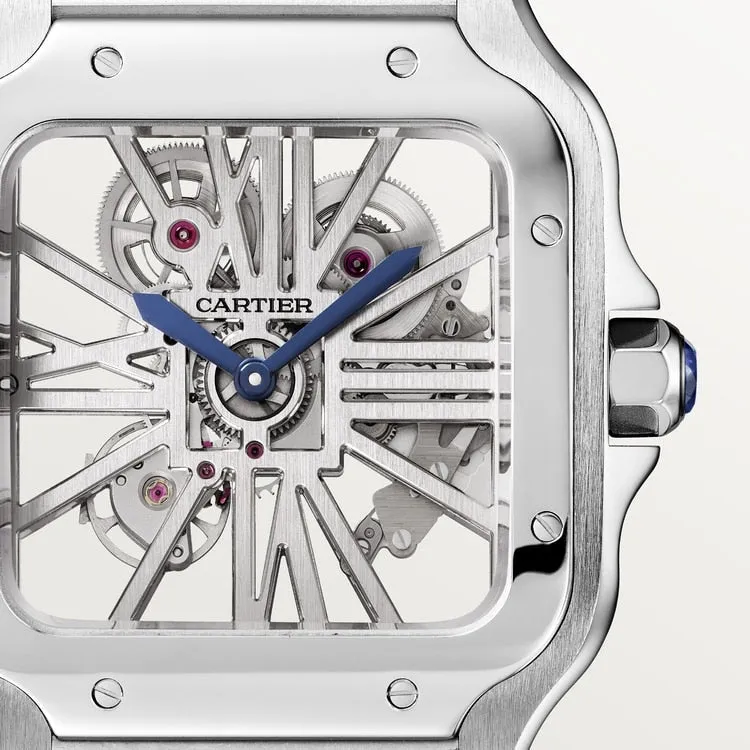 40mm C-Luxury-Watches Santos Skeleton