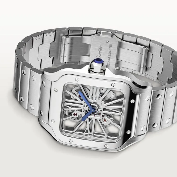 40mm C-Luxury-Watches Santos Skeleton
