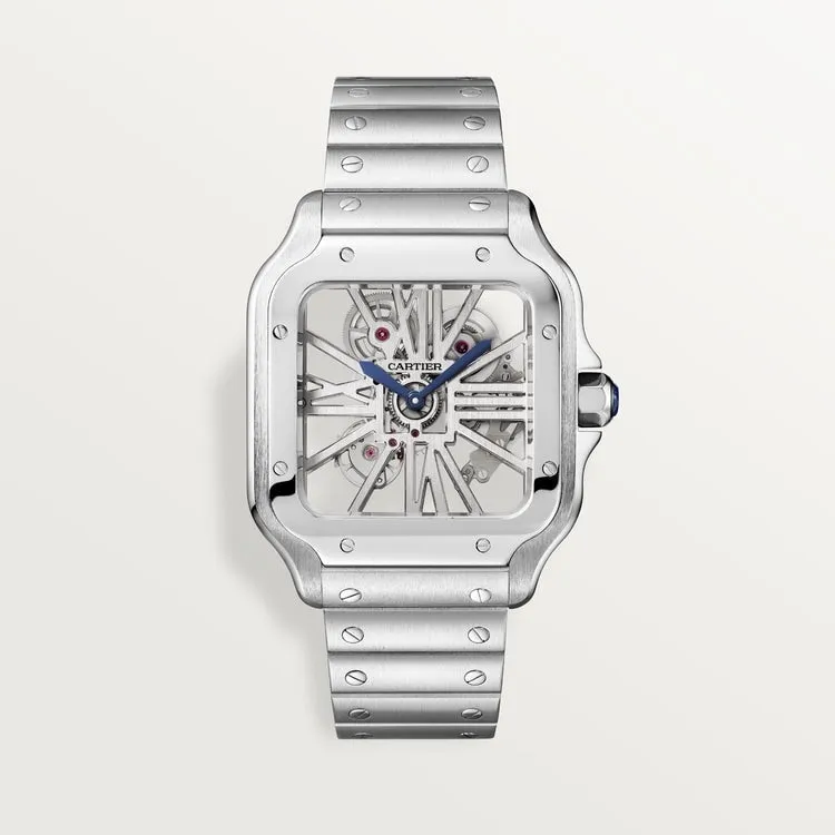 40mm C-Luxury-Watches Santos Skeleton