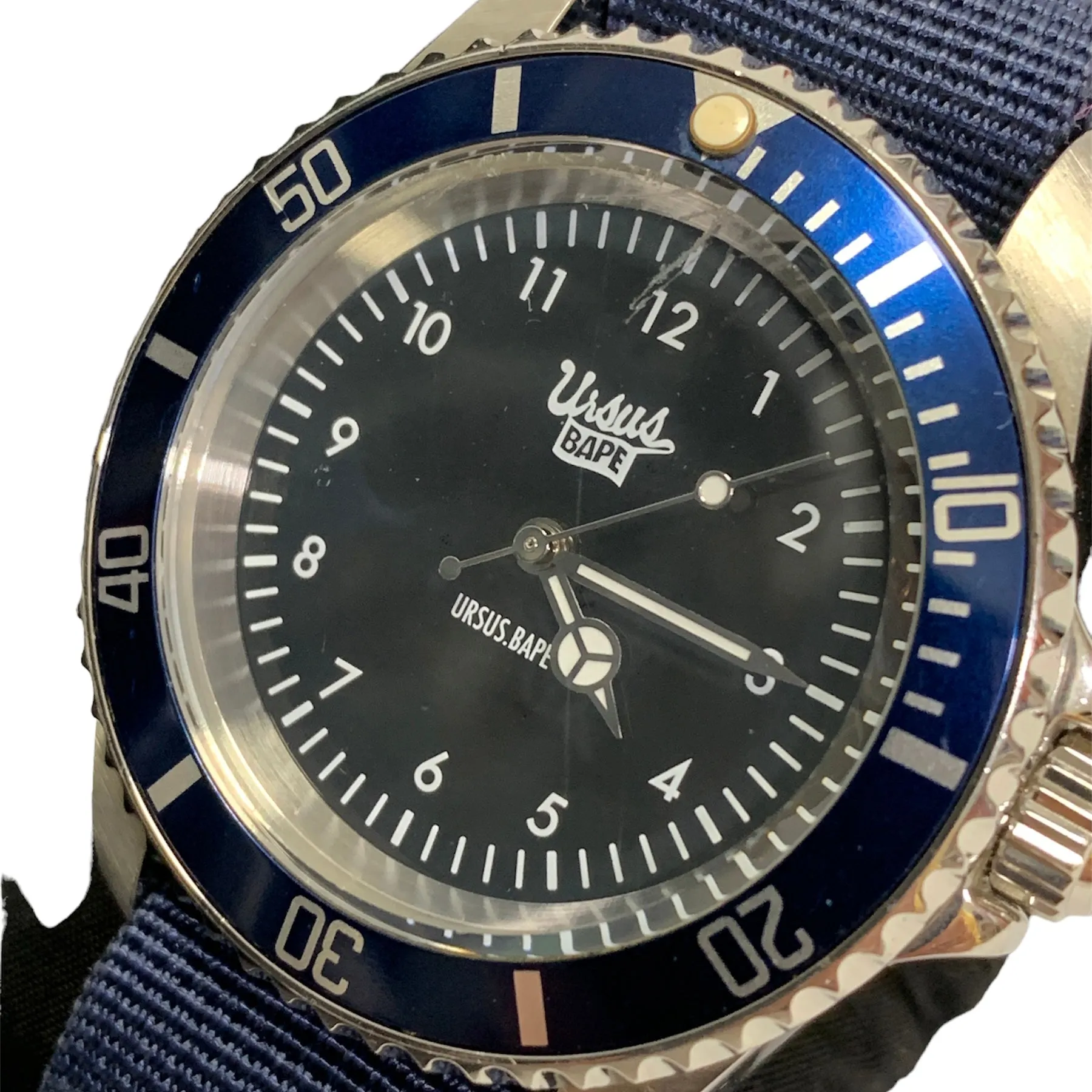 A Bathing Ape Ursus (WTAPS) Bape Type 1 Military Bapex Watch