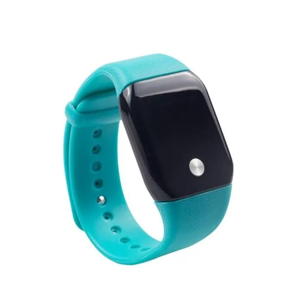 A88  Bluetooth 4.0 Smart Watch Heart Rate Monitor Blood Oxygen Monitor for iOS iPhone Android - Green