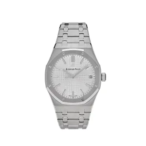 A&P Luxury Watches Royal Oak 15500ST.OO.1220ST.04 Selfwinding Stainless Steel Silver-White Dial (2021)