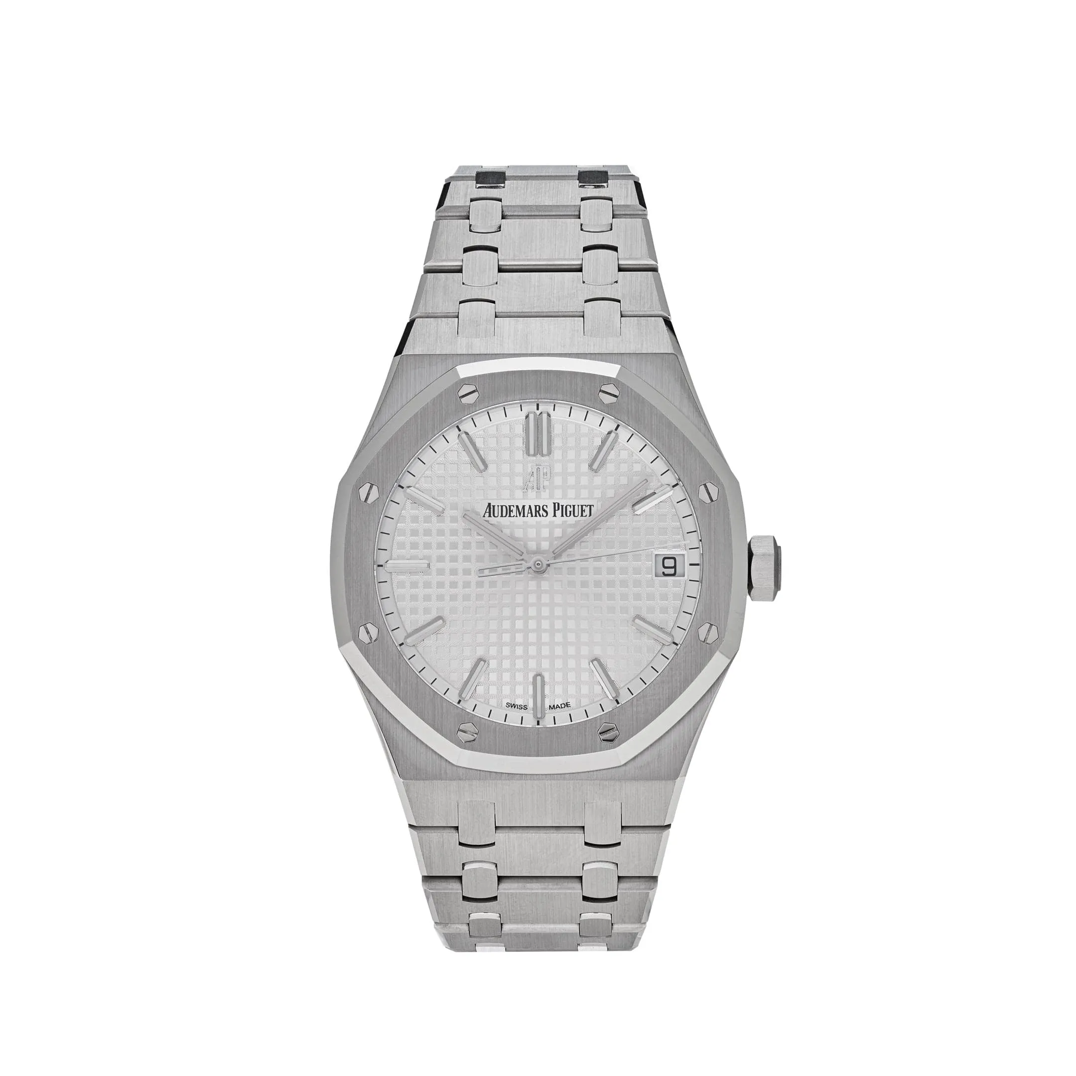 A&P Luxury Watches Royal Oak 15500ST.OO.1220ST.04 Selfwinding Stainless Steel Silver-White Dial (2021)
