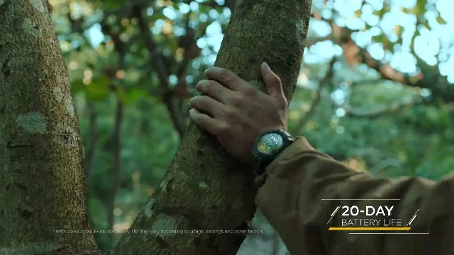 Amazfit T-Rex Smart Watch with GPS, Military Outdoor Sports Watch for Men,20-Day Battery Life, 1.3'' AMOLED Display,5 ATM Water Resistant, 14-Sports Modes, Heart Rate Sleep Monitor, Army Green