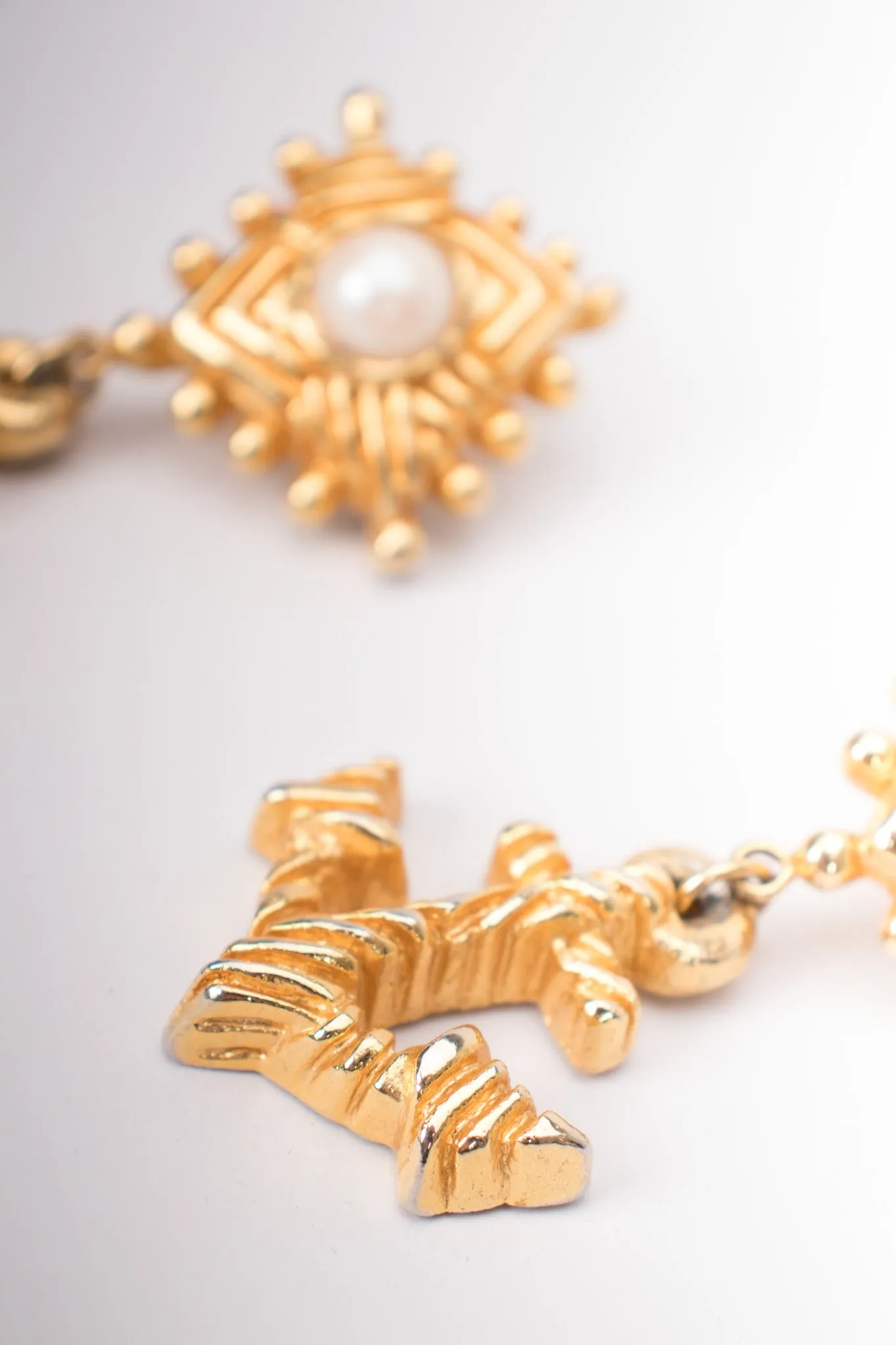 Anchor Drop Earrings