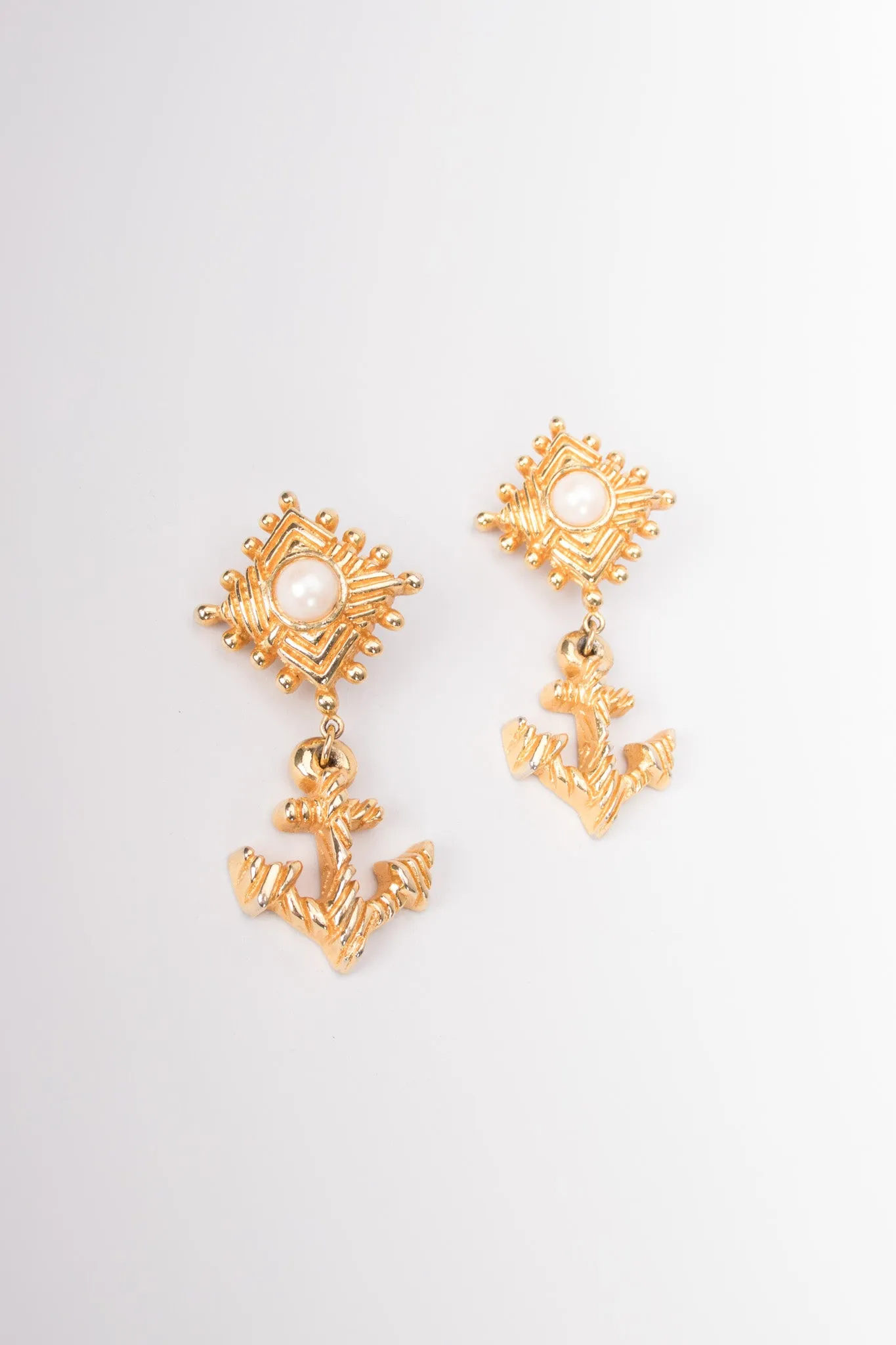 Anchor Drop Earrings