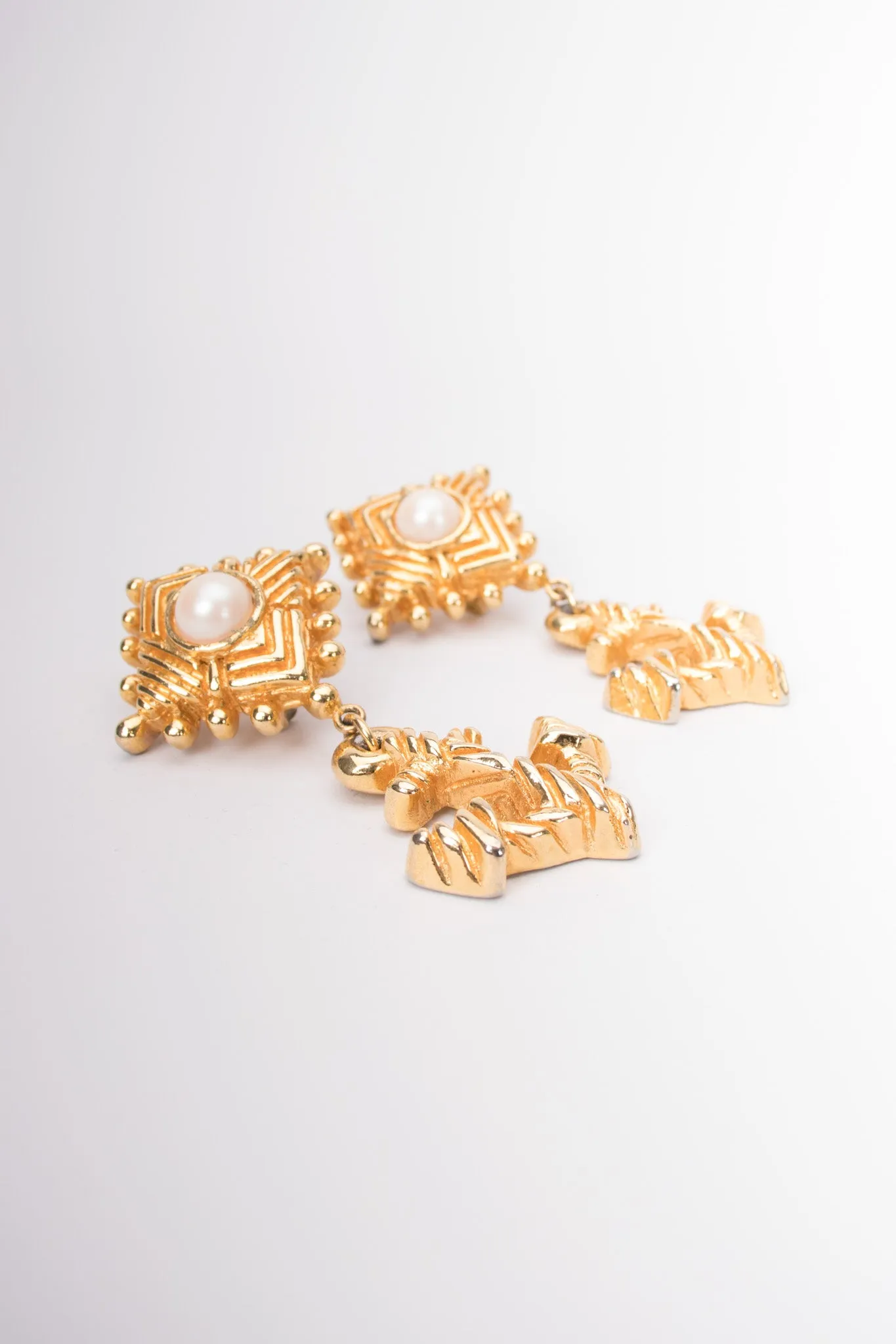 Anchor Drop Earrings