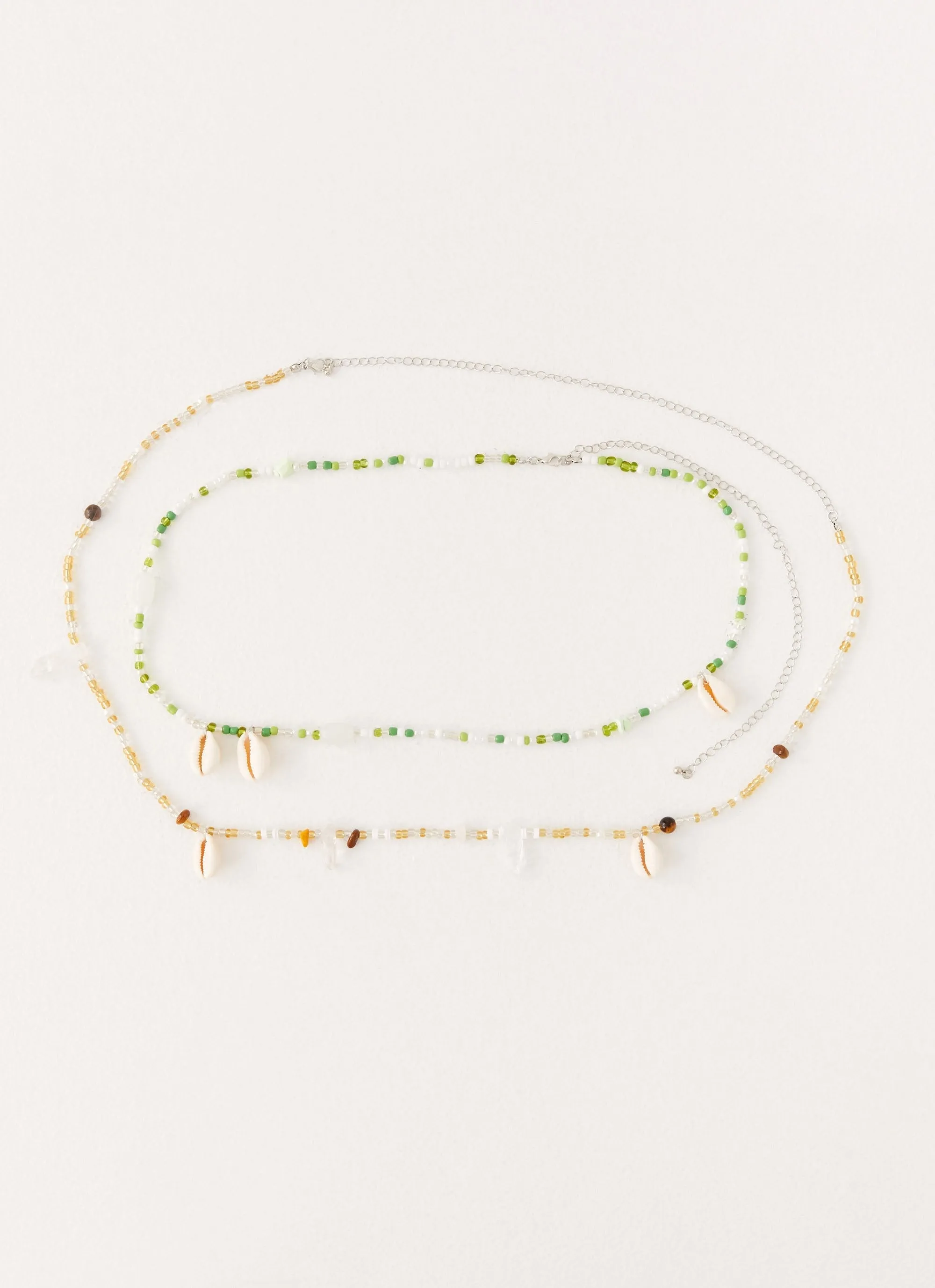 Aphrodite Belly Chain - Green