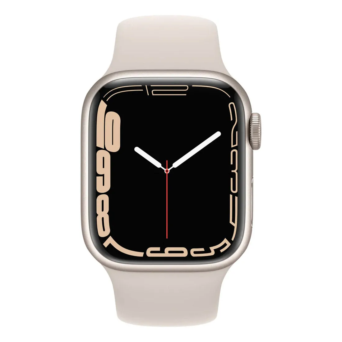 Apple Watch Series 7 GPS   Cellular, 45mm Starlight Aluminium Case with Starlight Sport Band - AU Version ( Refurbished Grade A)