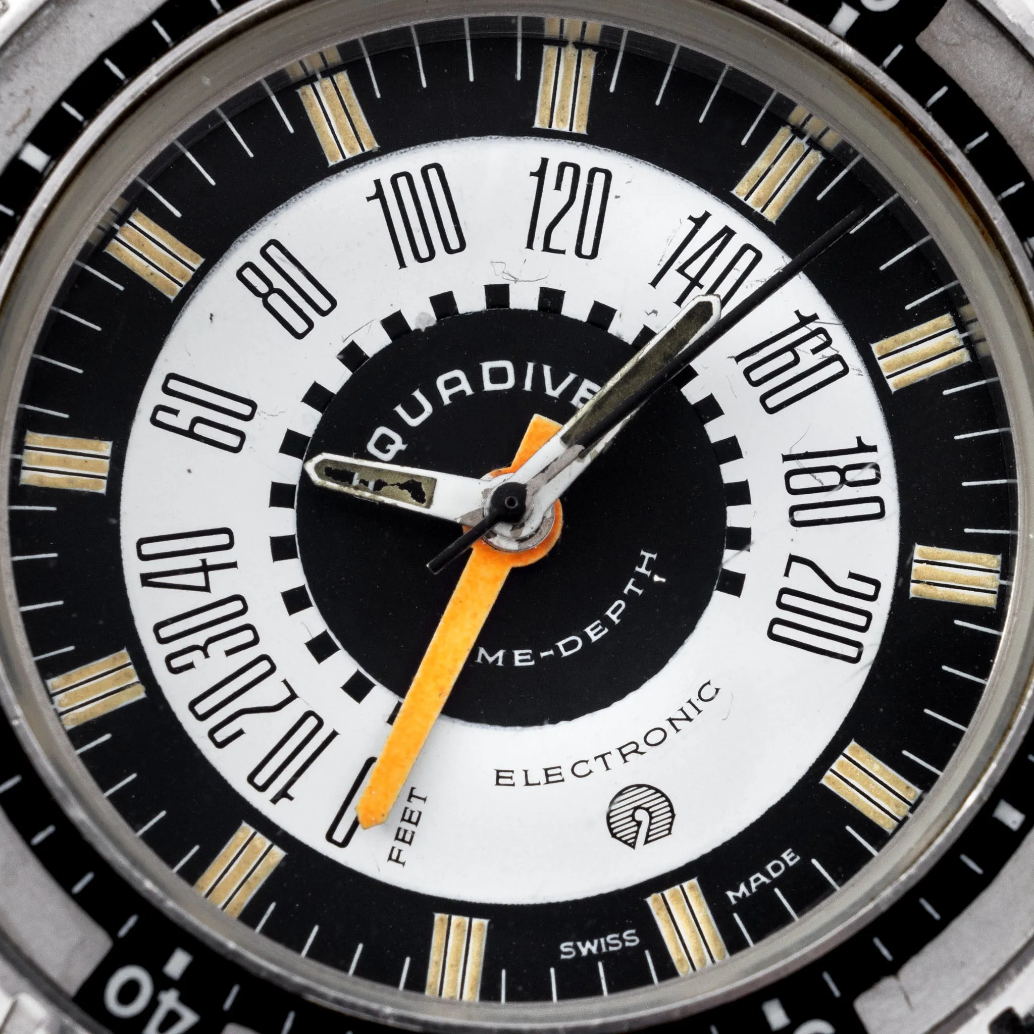 Aquadive Time-Depth Electronic Dive Watch