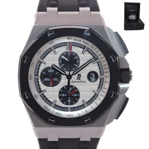 Audemars Piguet Panda Royal Oak Offshore Ceramic 44mm Chrono Steel 26400 Watch