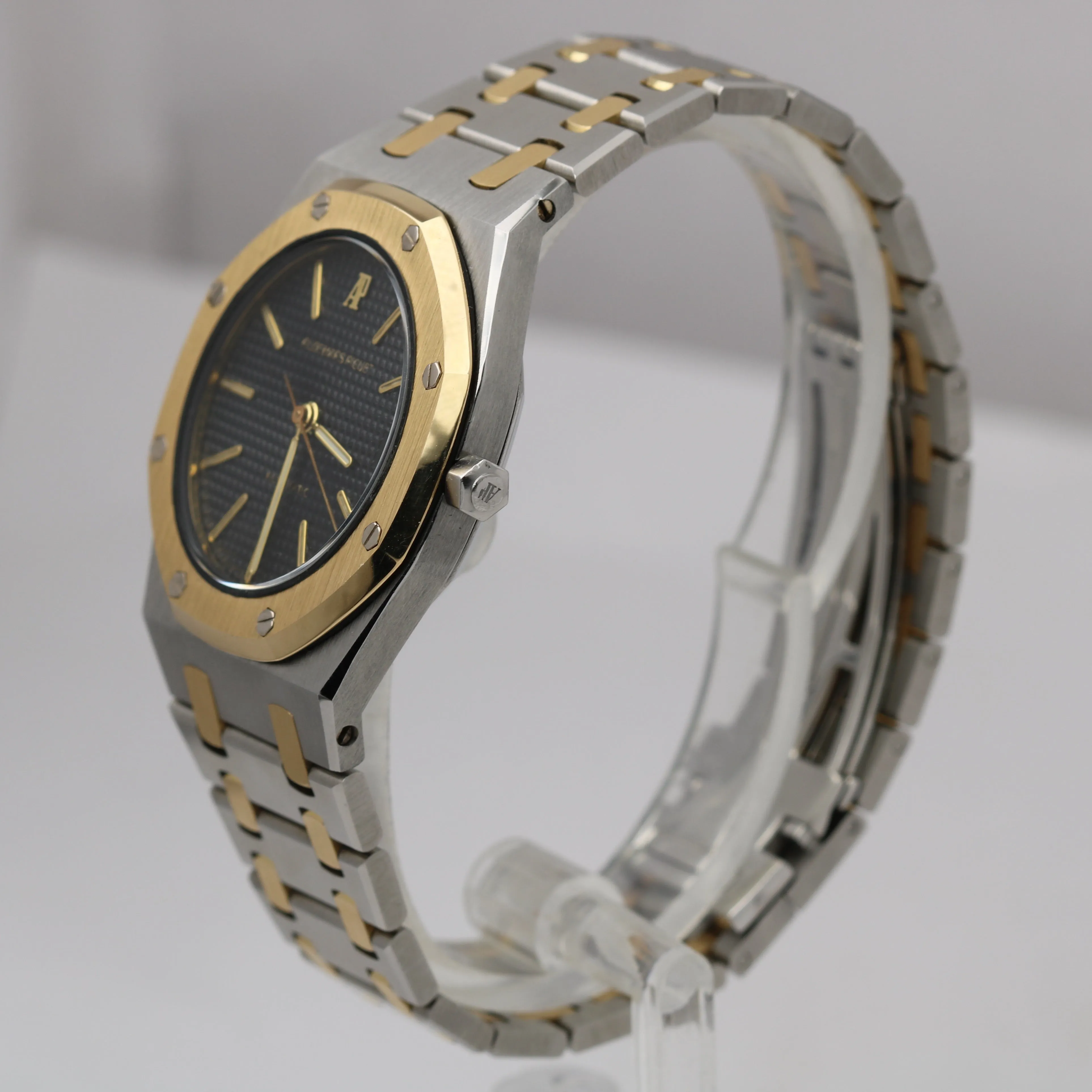 Audemars Piguet Royal Oak 14100SA 18K Gold Black Two Tone 36mm Automatic Watch