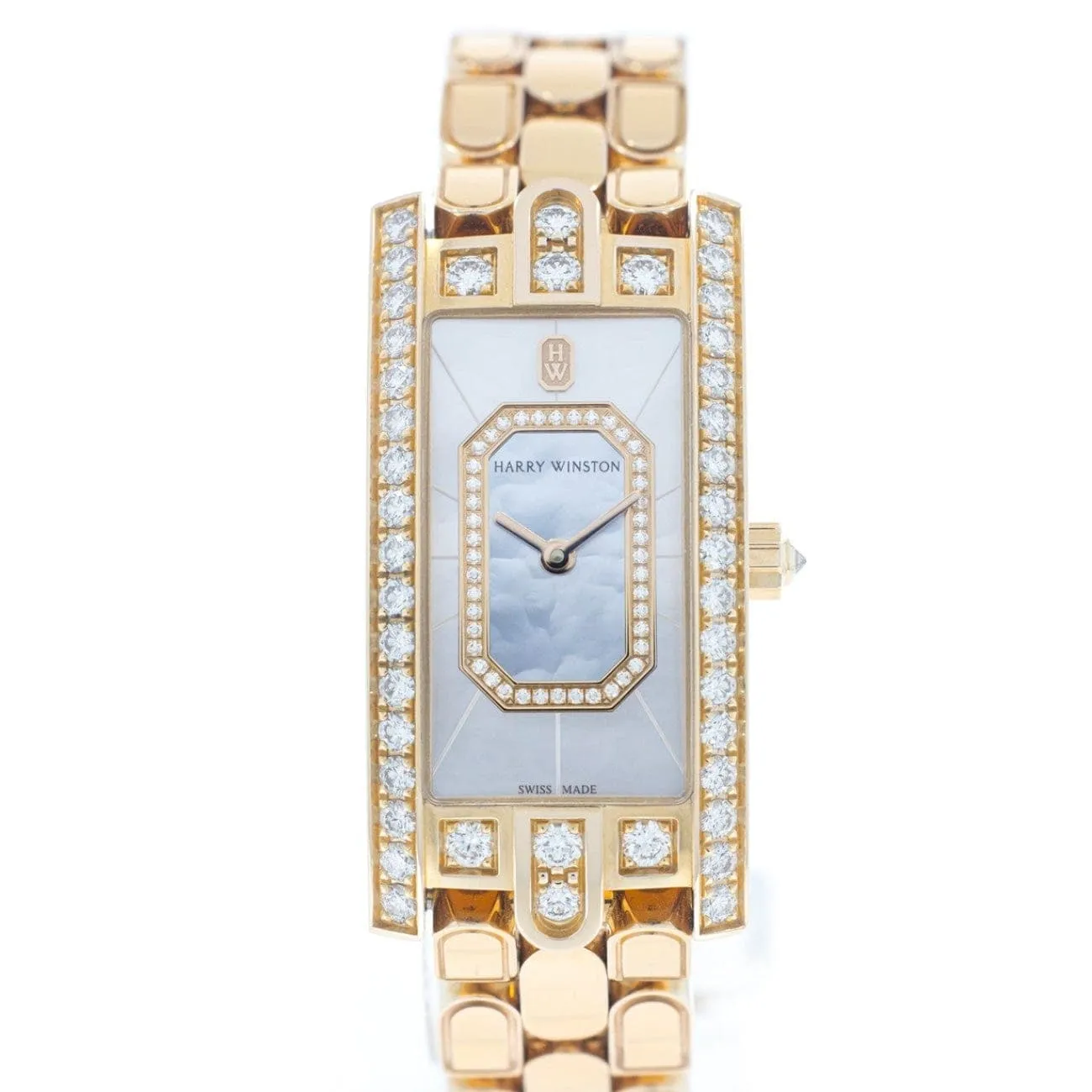 Avenue C Emerald Quartz 18K Rose Gold