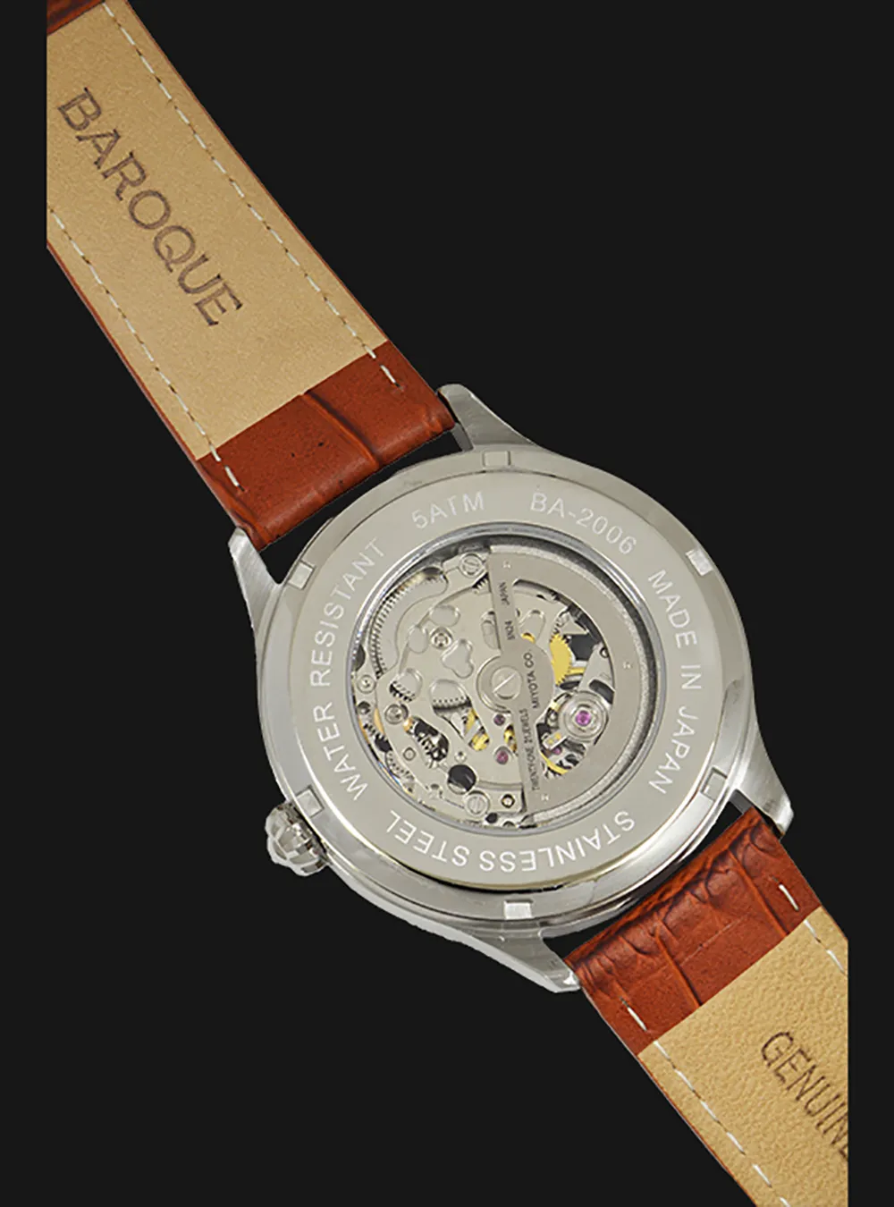 BAROQUE WATCH BA2006S-18BR MADE IN JAPAN