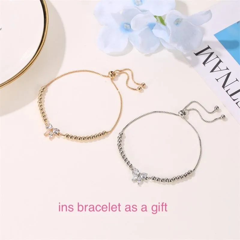 Bee Sister - Diamond Women's Quartz Watch (with a ins Bracelet as gift)