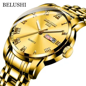 BELUSHI Luxury Stainless Steel Men Watch (54% Off)