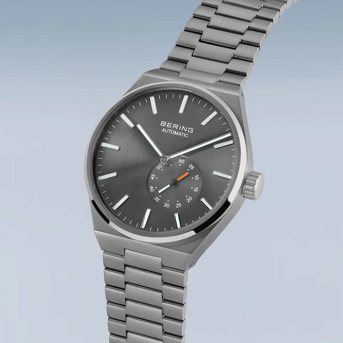 BERING Automatic 41mm Brushed Grey Men's Watch 19441-777