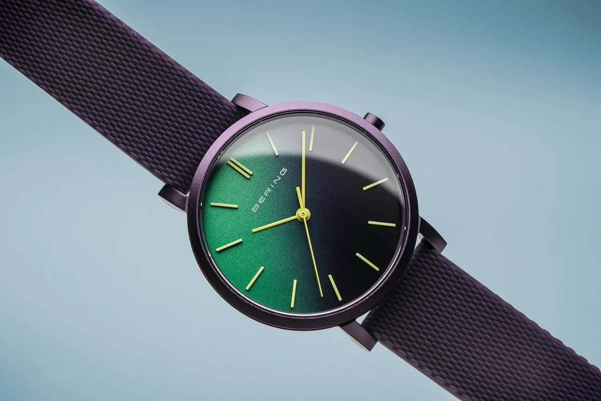 BERING True Aurora Matte Purple 34mm Unisex Watch 16934-999
