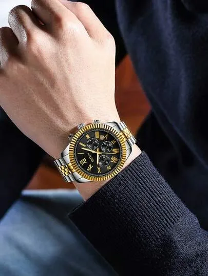 BIDEN Men's Watches, Business And Leisure Chronometers